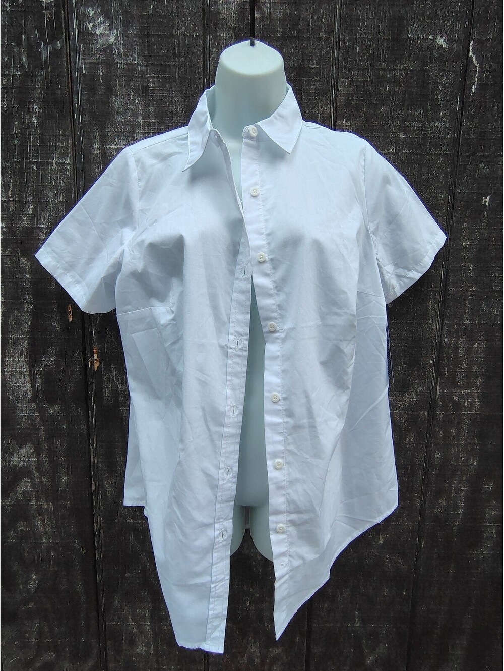 Woman Within Buttondown Top